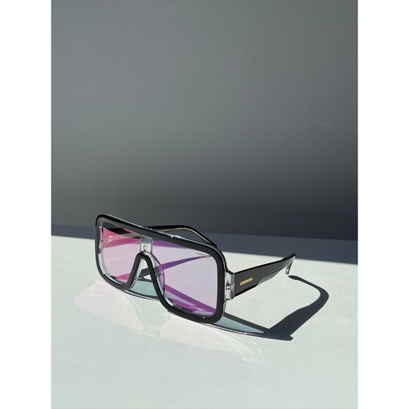 NEW Carrera Flaglab 14 Aviator Sunglasses in Black Mirrored - Picture 8 of 10